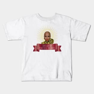 Our Lady of Beautiful Boldness, Congresswoman Ayanna Pressley Kids T-Shirt